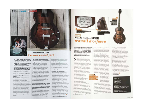 Guitar part magazine